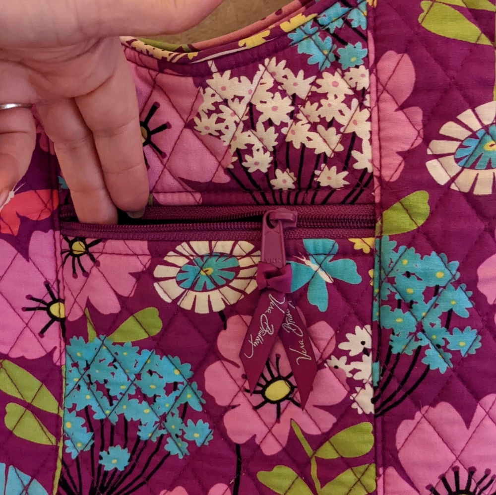 Vera Bradley Floral Handbag - Picture 3 of 5